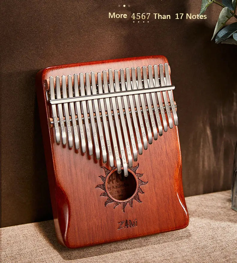 21-Key Kalimba Thumb Piano | Beginner-Friendly Finger Piano in Blue, Coffee & Original