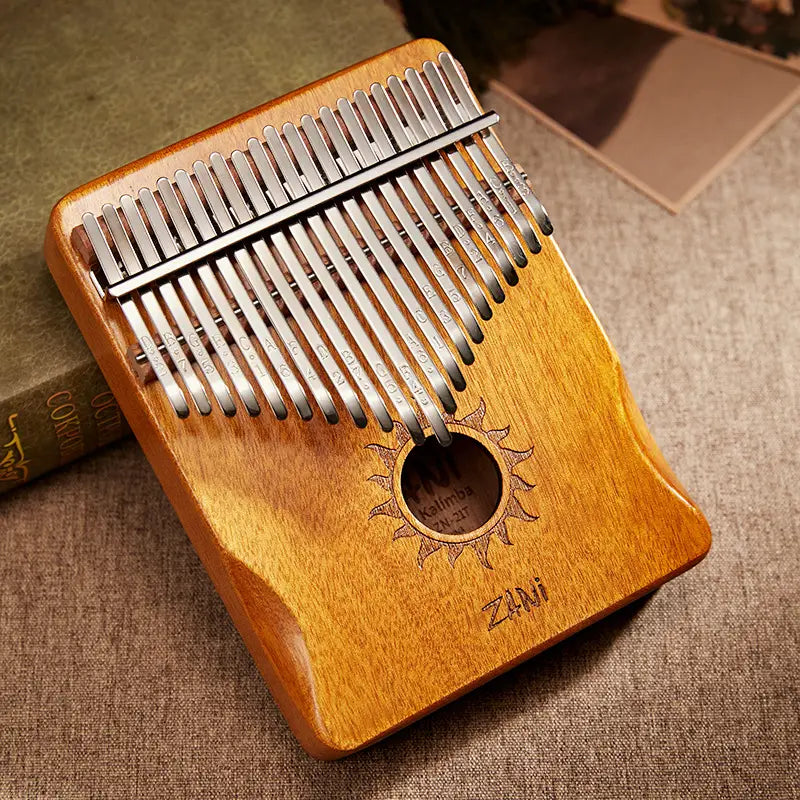 21-Key Kalimba Thumb Piano | Beginner-Friendly Finger Piano in Blue, Coffee & Original