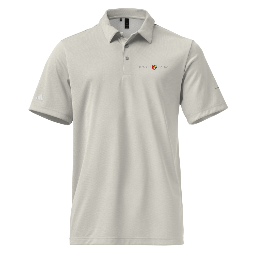 Unisex adidas Space-Dyed Polo Shirt x roots.farm